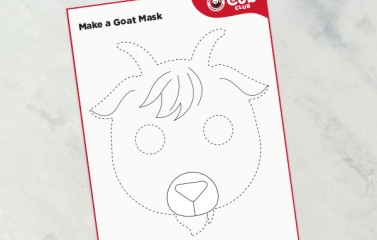 2027 Year of the Goat Mask